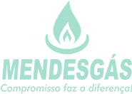 Mendes Gás - Logo Negativa